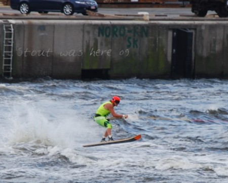 chris stout in hot water