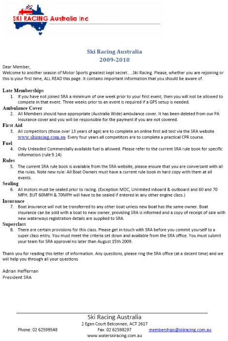ski racing australia