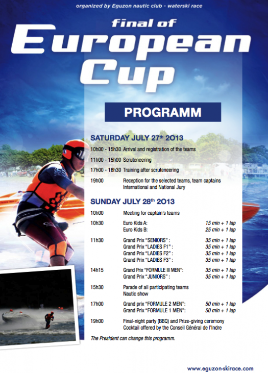 Eguzon Programme 2013